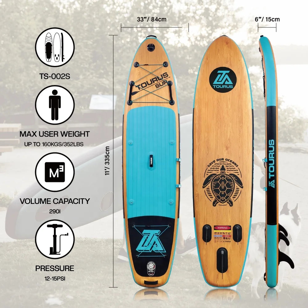 TOURUS TS-002S Paddle Board for All Skill Levels