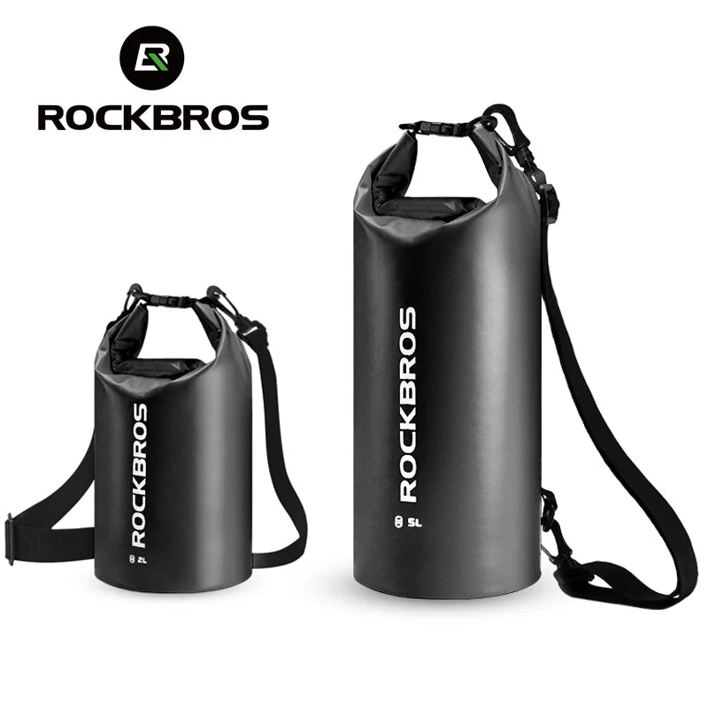 Waterproof Dry Bag ROCKBROS 2L 5L for Kayaking & Swim