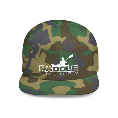 Paddle Board Flat Bill Snapback Hat for Explorers