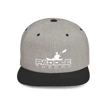 Paddle Board Flat Bill Snapback Hat for Explorers