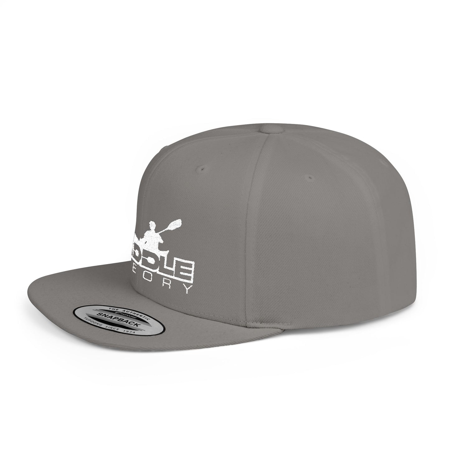Paddle Board Flat Bill Snapback Hat for Explorers