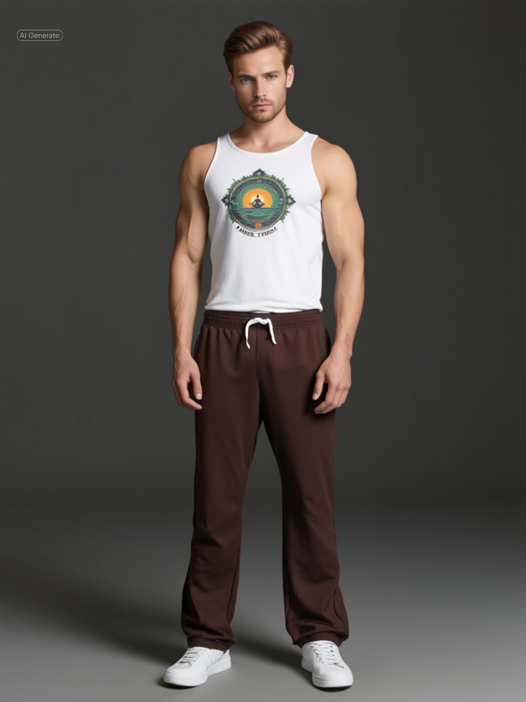 Yoga Paddle Board Tank for Men Who Move