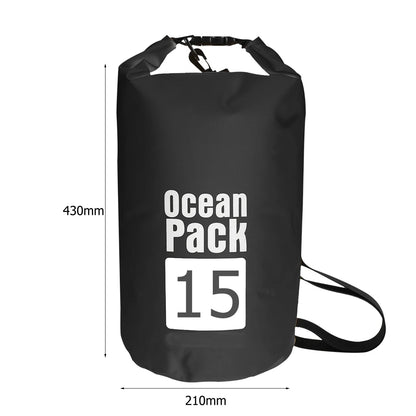 Waterproof Dry Bag 2L–15L for Kayaking, Beach & Trekking