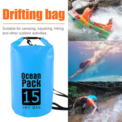 Waterproof Dry Bag 2L–15L for Kayaking, Beach & Trekking