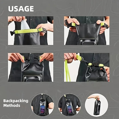 Waterproof Dry Bag 5L 2L for Kayaking, Surf & Travel