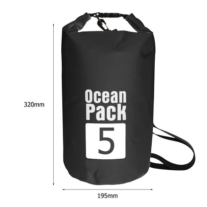Waterproof Dry Bag 2L–15L for Kayaking, Beach & Trekking