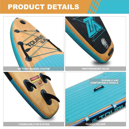 TOURUS TS-002S Paddle Board for All Skill Levels