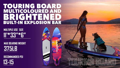 Skatinger Sunset Paddle Board for Calm Waters