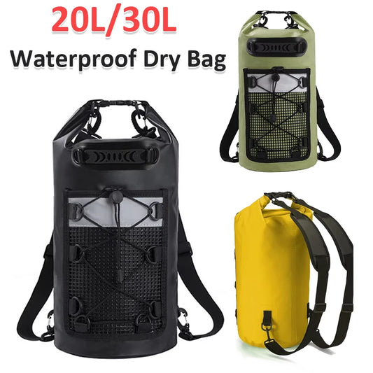 Waterproof Dry Bag 20L 30L Backpack for Kayaking & Surf
