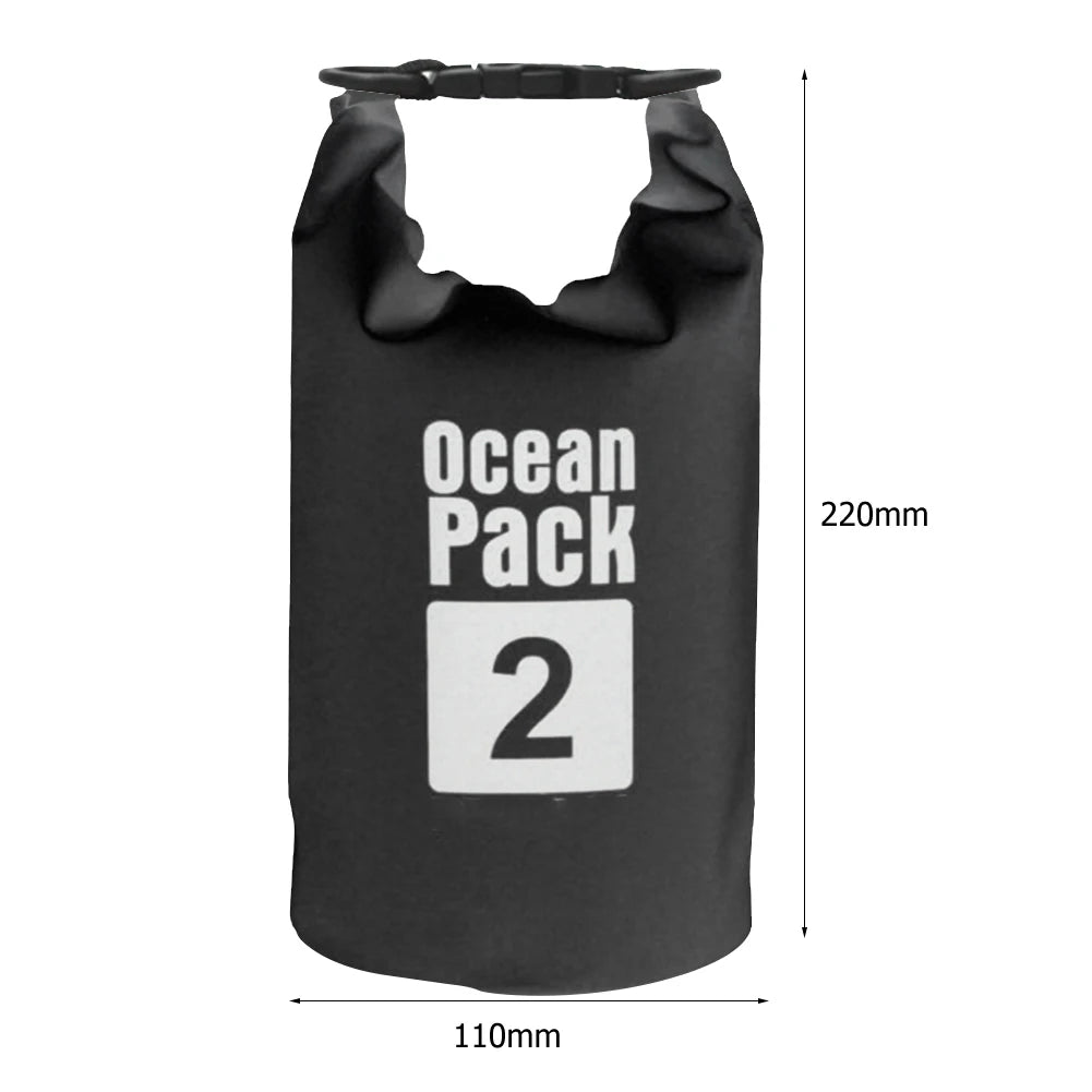 Waterproof Dry Bag 2L–15L for Kayaking, Beach & Trekking