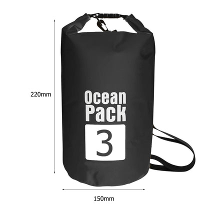 Waterproof Dry Bag 2L–15L for Kayaking, Beach & Trekking