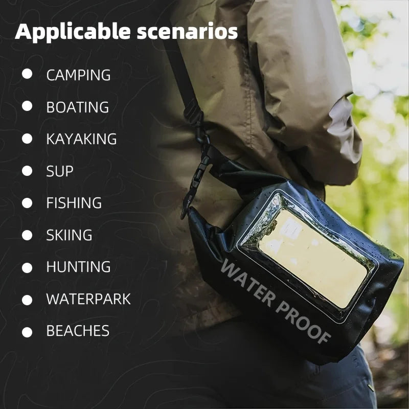 Waterproof Dry Bag 5L 2L for Kayaking, Surf & Travel