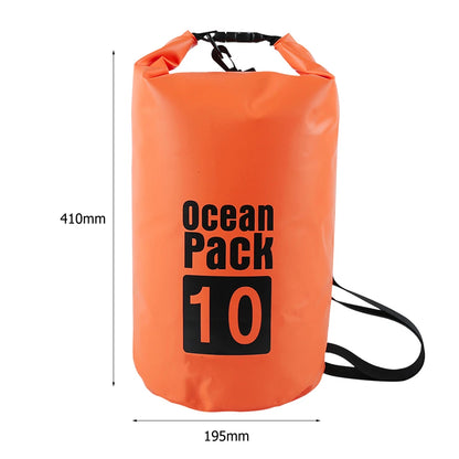 Waterproof Dry Bag 2L–15L for Kayaking, Beach & Trekking