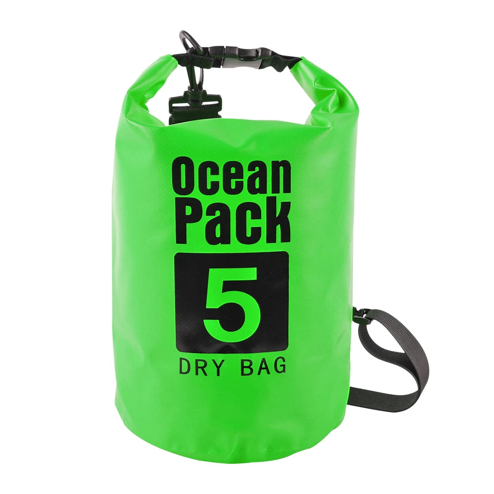 Waterproof Dry Bag 2L–15L for Kayaking, Beach & Trekking