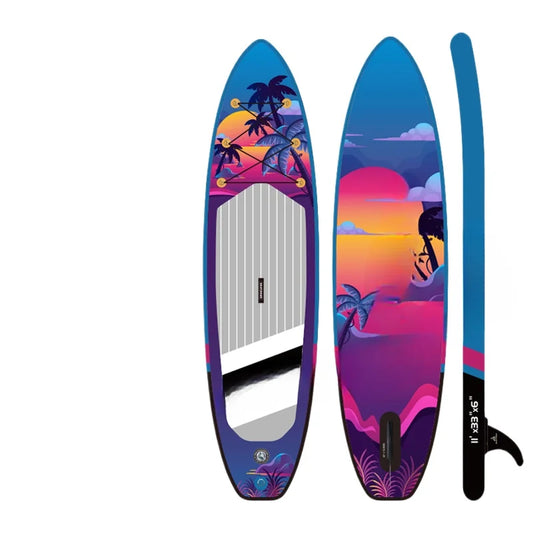 Skatinger Sunset Paddle Board for Calm Waters